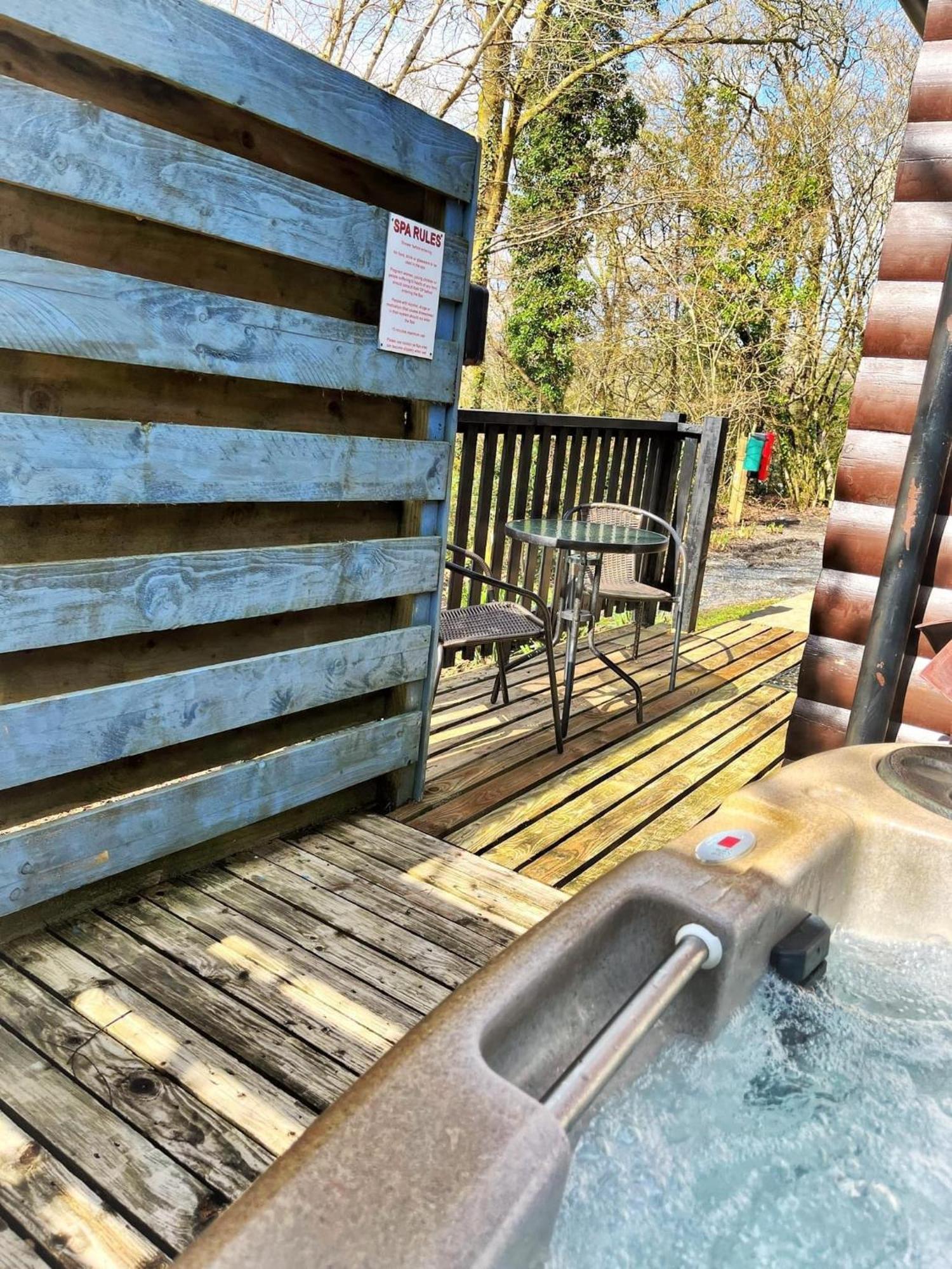 Wren 8-Hot Tub-Woodland Lodges-St Clears-Carmarthen-Tenby Dış mekan fotoğraf
